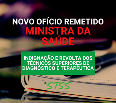 Ofício remetido à Ministra da Saúde