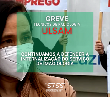 Greve dos Técnicos de Radiologia na ULSAM